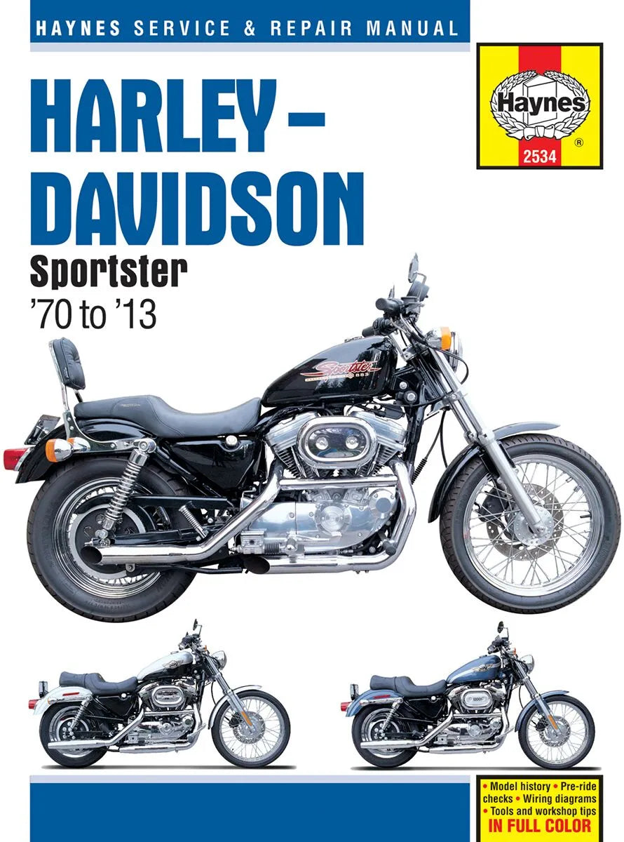Haynes Repair Manual Harley Davidson Sportster 1973-2003