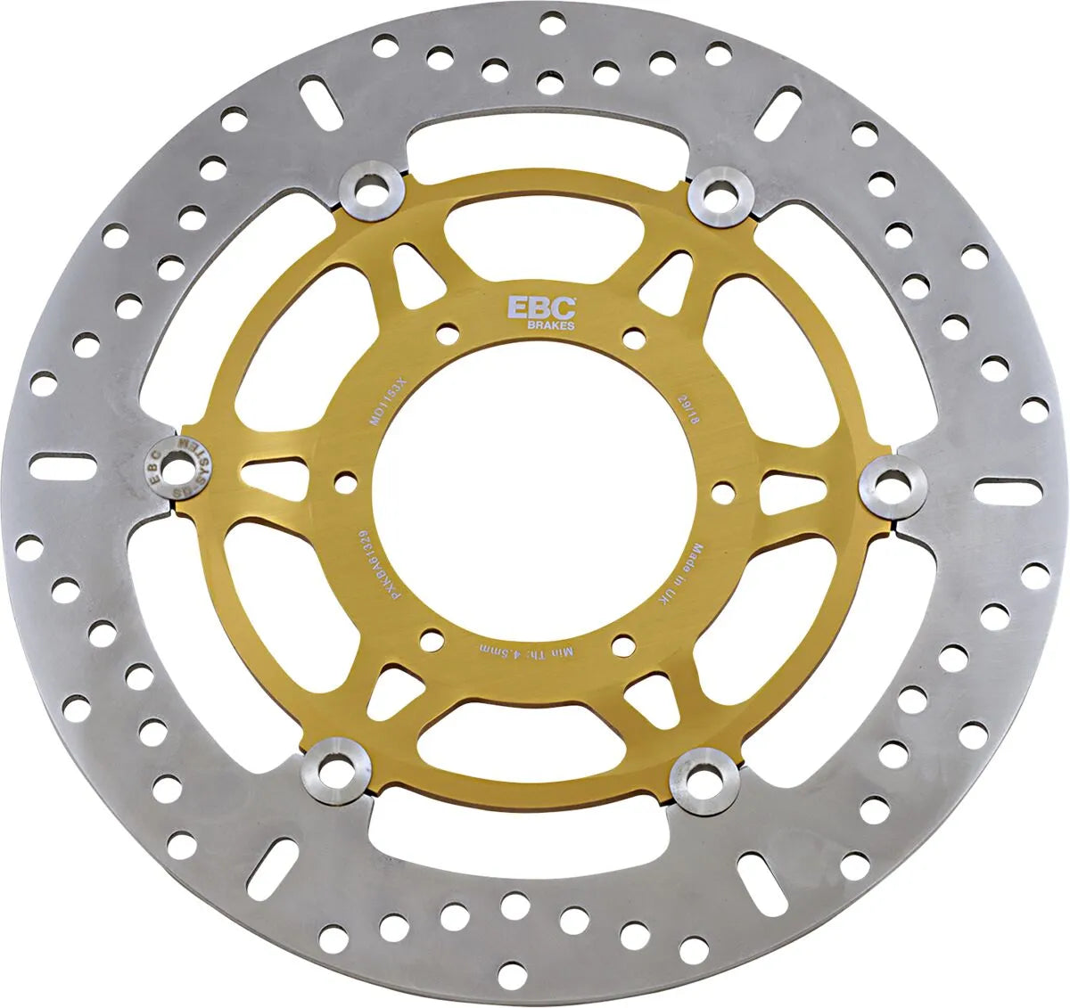 Ebc Md Series Pro-lite Contour X Bromsskiva - Fram