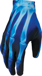 Thor Sportmode X-ray Gloves - Black/Blue