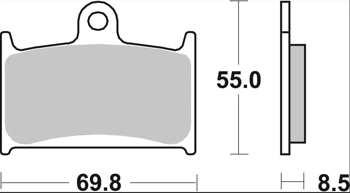 Brembo SA Prime Line Front Brake Pads