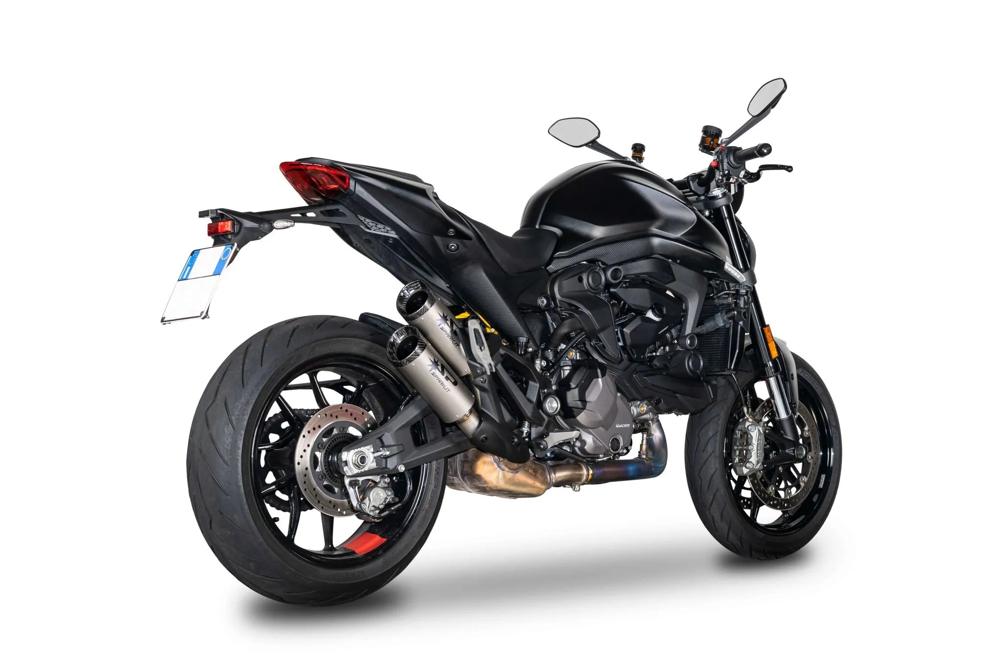 Spark Dyno Slip-On Avgassystem För Motorcykel - ECE Väglaglig