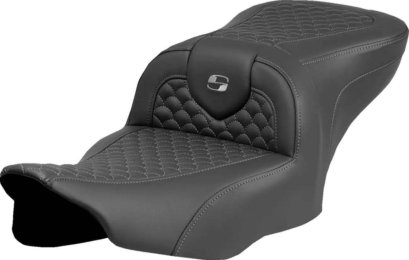 Saddlemen Roadsofa™ Dragon Scale Seat - For Harley Davidson