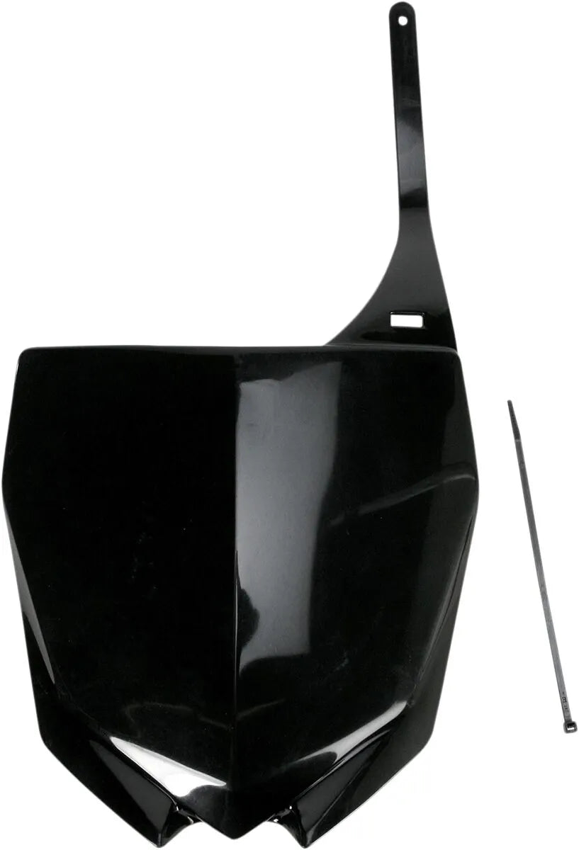 Ufo Restyled Replacement Number Plate - Black