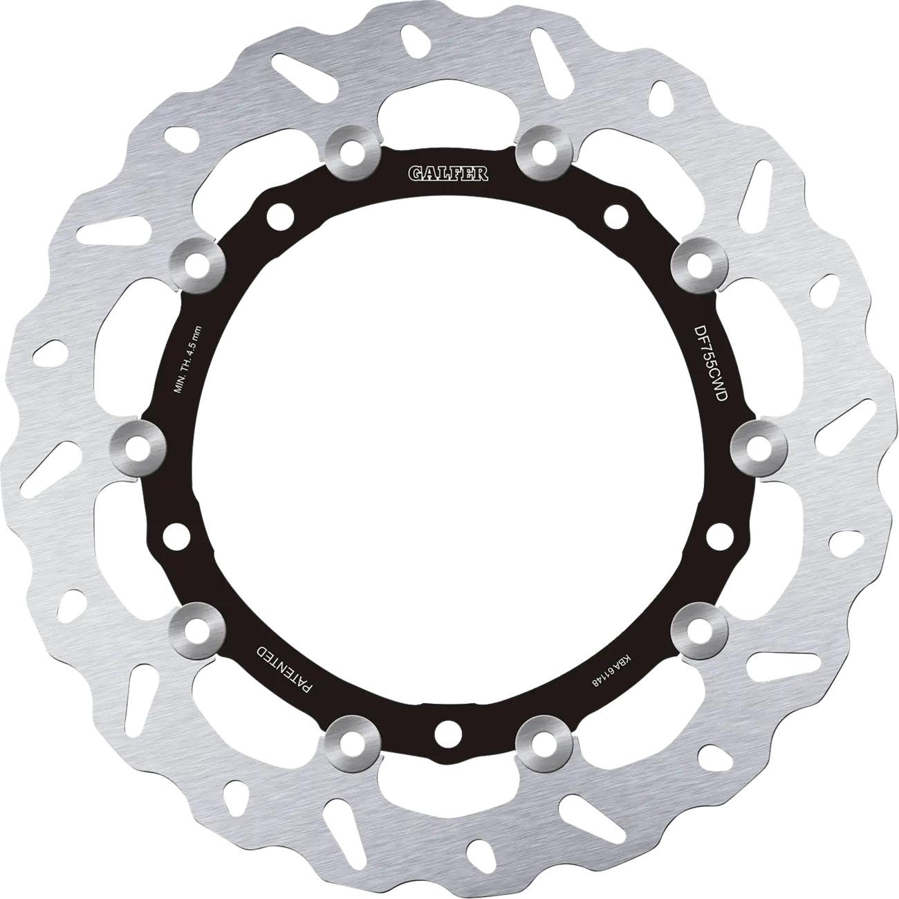 Galfer Brake Rotor For Motorcycle - High-carbon Stainless Steel