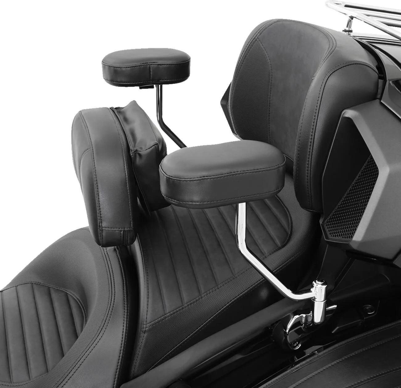 Show Chrome Grande Backrest - Can-am Rider Comfort - For CAN AM (BRP)