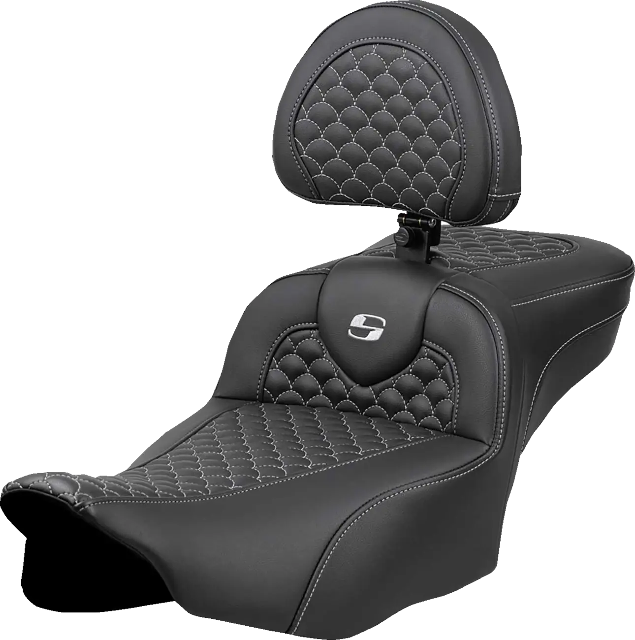 Saddlemen Dragon Scale Roadsofa Seat - For Harley Davidson