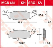 Trw Sv Series Sintered Brake Pads För Frambroms - Fram & Bak
