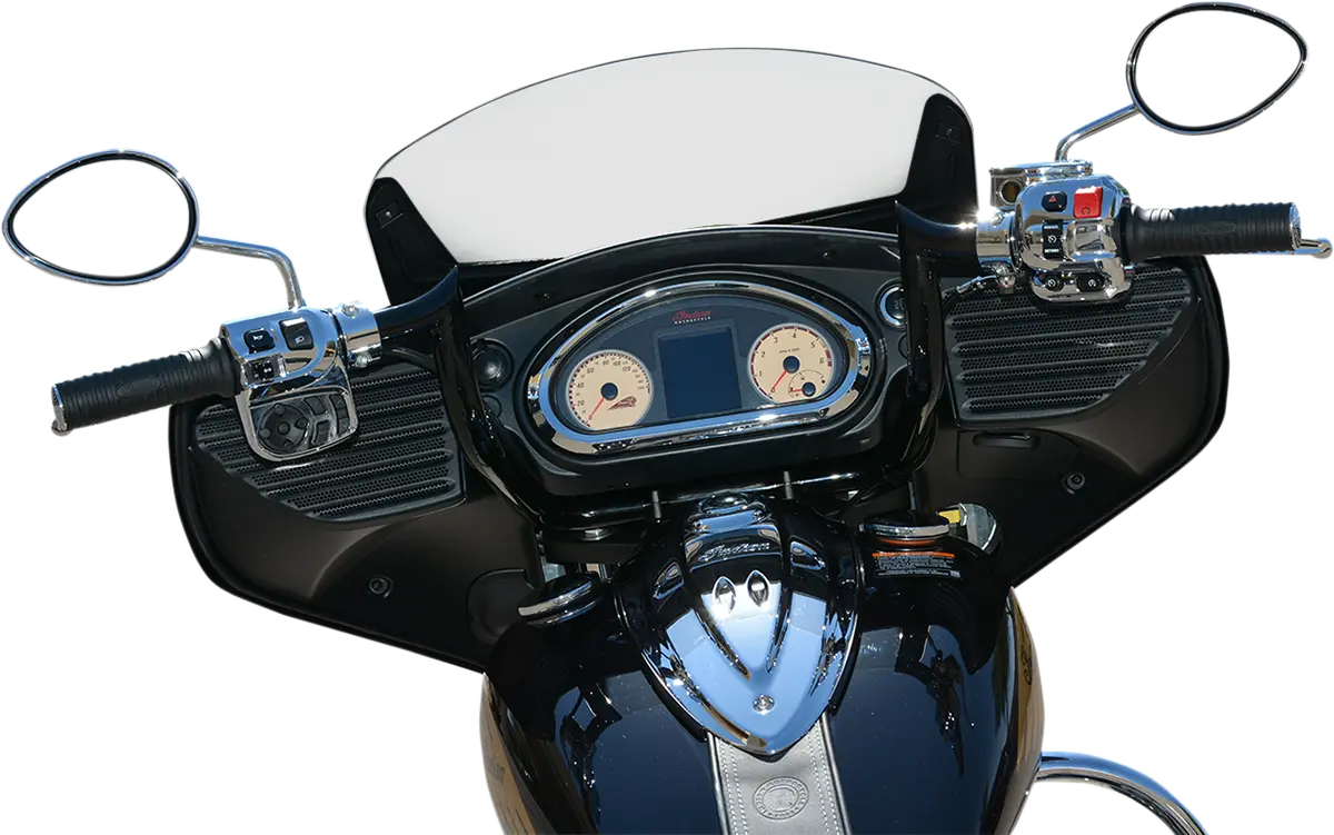 Trask Bro Bar Handlebar - 14" Rise, Black