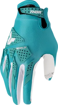 Thor Women's Launchmode Xp Gloves - Aqua/White