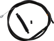 La Choppers Midnight Braided Clutch Cable for Ape Hanger