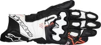 Alpinestars Gp Plus R V3 Leather Gloves - Black/White/Fluorescent Red