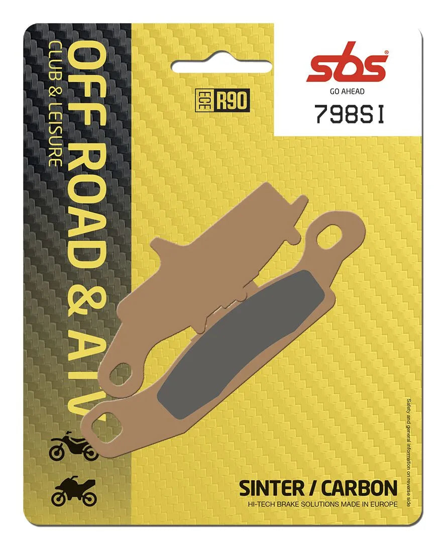 Sbs Si Offroad Sintered Bromsbelägg - Fram