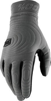 100% Brisker Xtreme Gloves - Black/Charcoal
