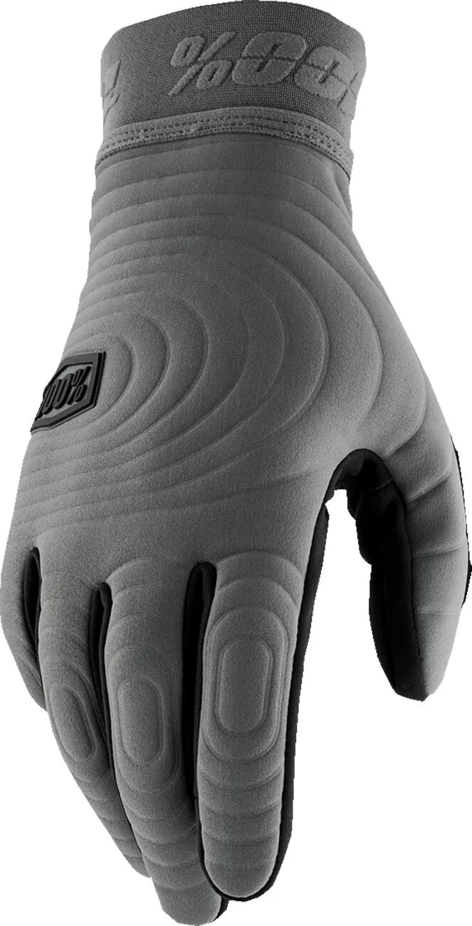 100% Brisker Xtreme Gloves - Black/Charcoal