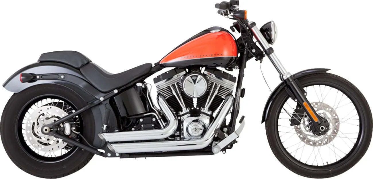 Vance & Hines Shortshots Staggered Avgassystem