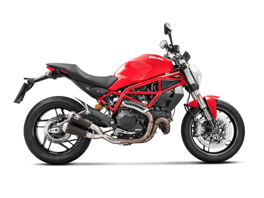 Akrapovic Slip-On Ljuddämpare Street Förbättrad Prestanda