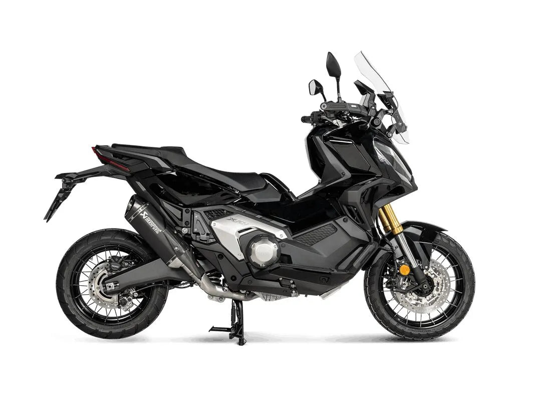 Akrapovic Slip-On Ljuddämpare För Scootrar - ECE Väglaglig/Besiktningsgodkänd