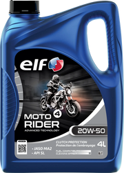ELF Moto 4 Rider 20W-50 ADV TECH Engine Oil 4L