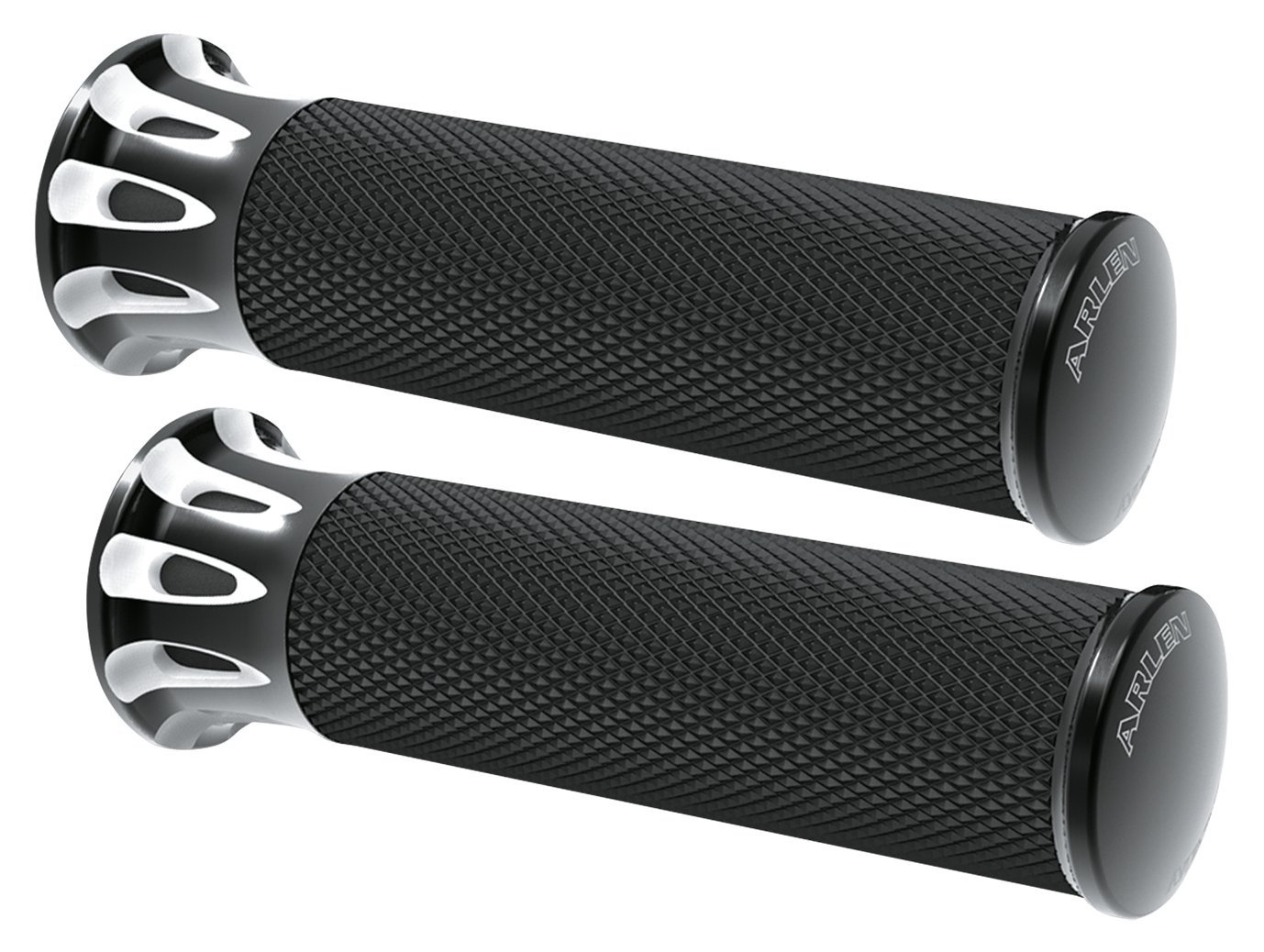 Arlen Ness Fusion Billet Look Handlebar Grips