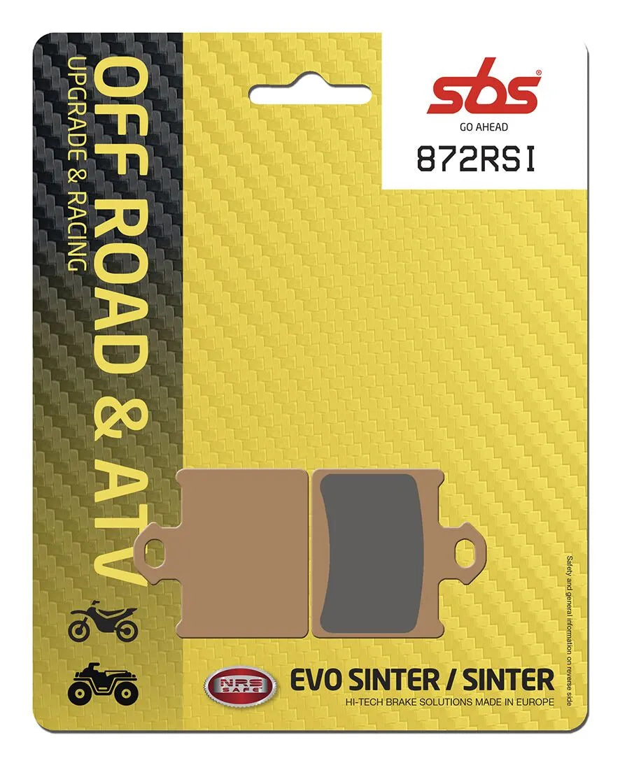 Sbs Rsi Offroad Racing Sintered Bromsbelägg - Bak