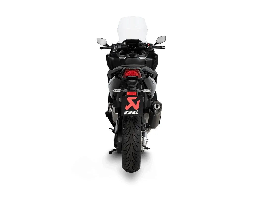 Akrapovic Slip-On Ljuddämpare För Scootrar - ECE Väglaglig/Besiktningsgodkänd
