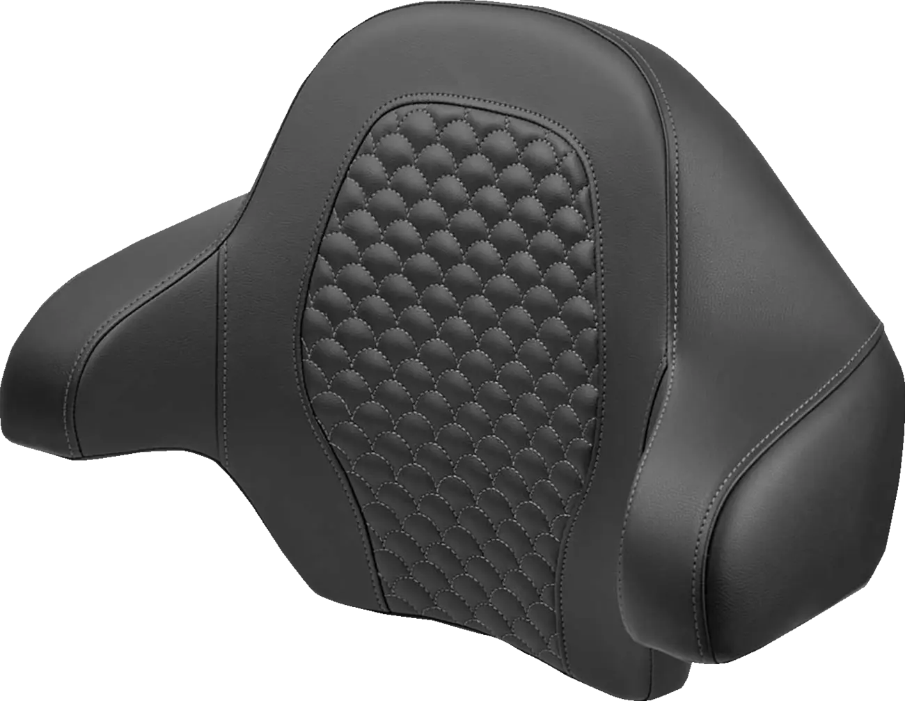 Saddlemen Dragon Scale Tour Pak Backrest Pad for Harley