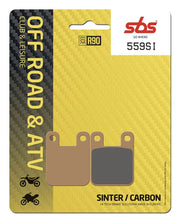 Sbs Si Offroad Sintered Brake Pads - Fram & Bak