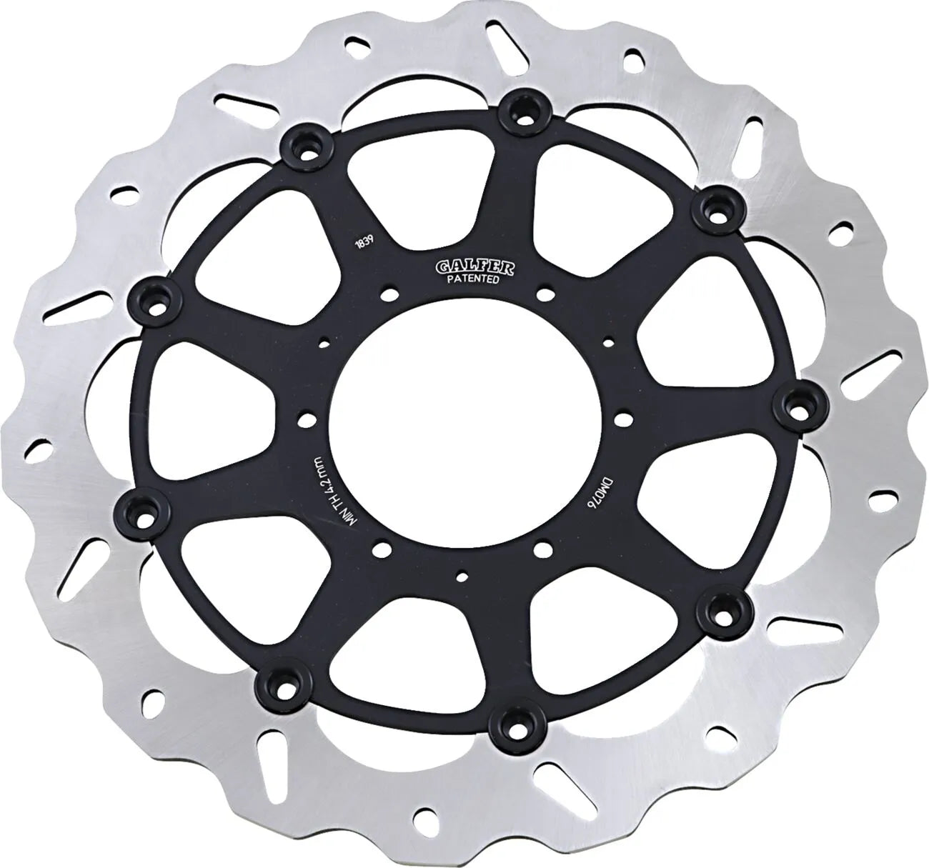 Galfer Brake Rotor For Motorcycle - High Carbon Stainless Steel - Front