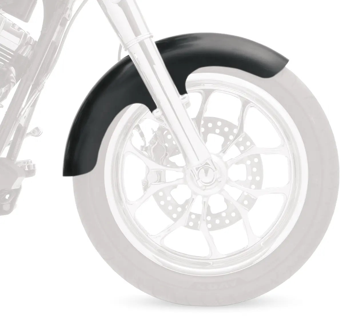Klock Werks Tire Hugger Front Fender for Dresser