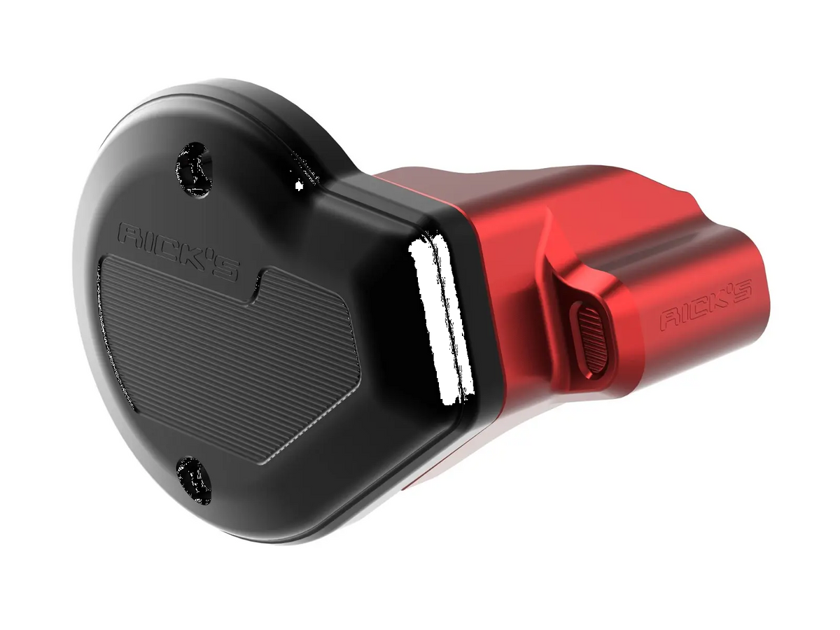 Rick's Motorcycles Timer Cover with Cable Cover M8 Gen 2 Red
