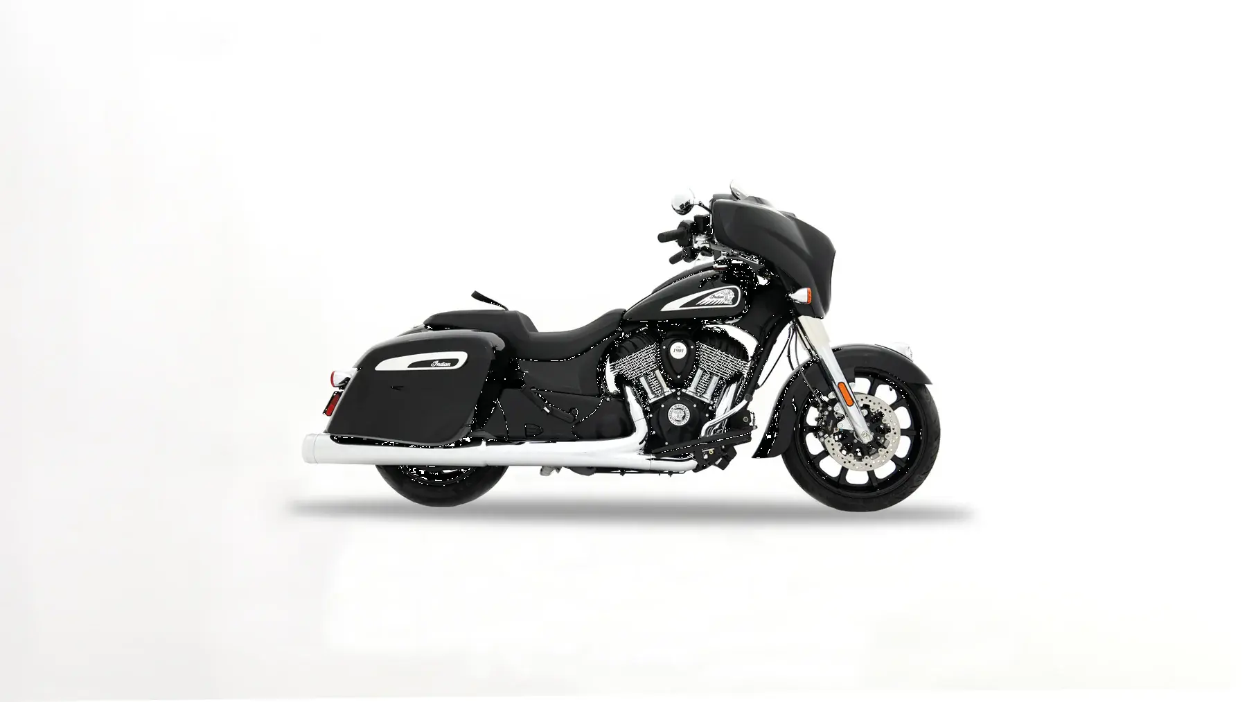 Rinehart Racing 4.5" DBX45 Slip-On Mufflers for Indian