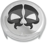 Drag Specialties Horn Cover - Chrome Steel