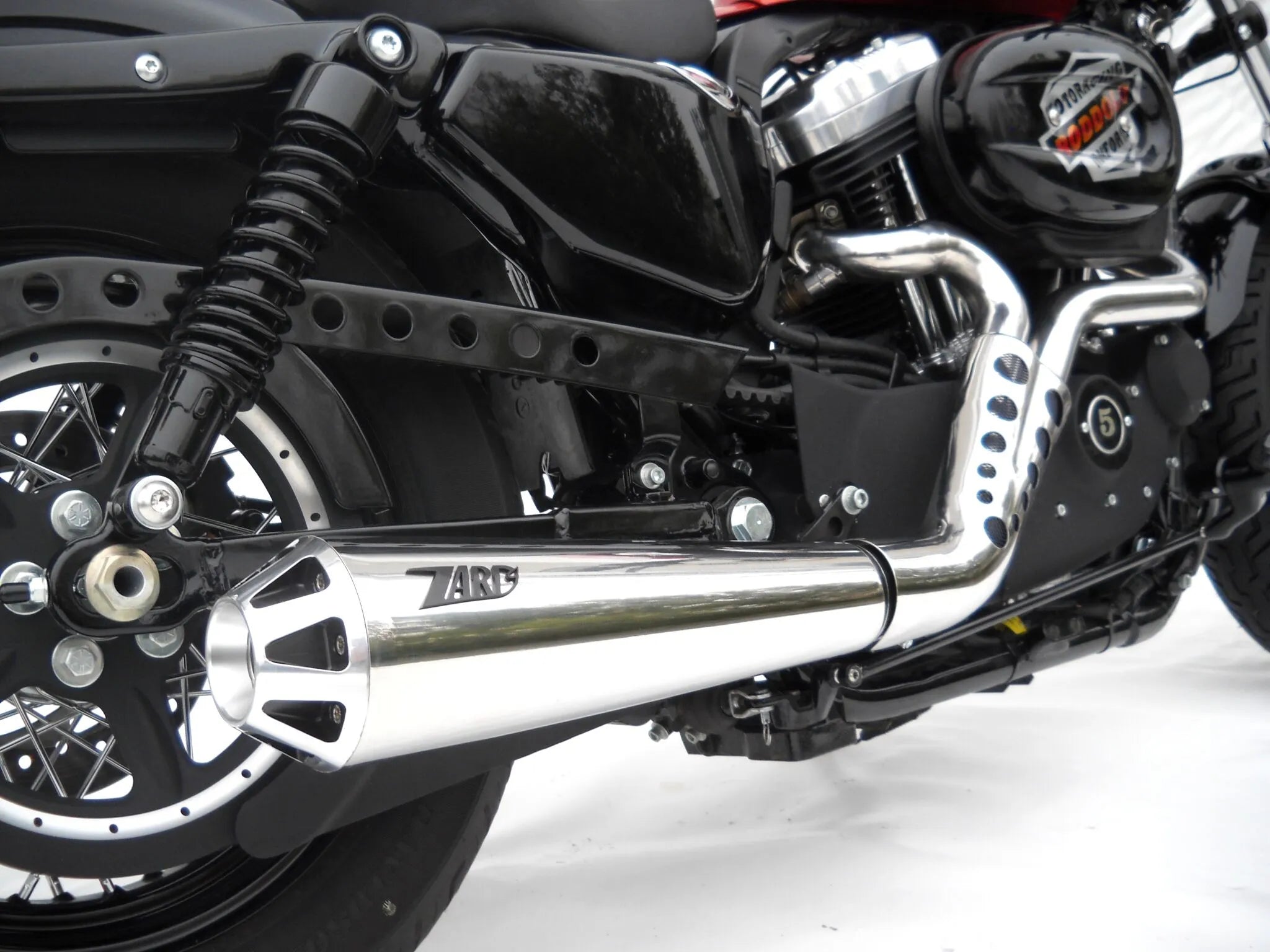 Zard Conical Full Exhaust System 2:1 For H-d Sportster
