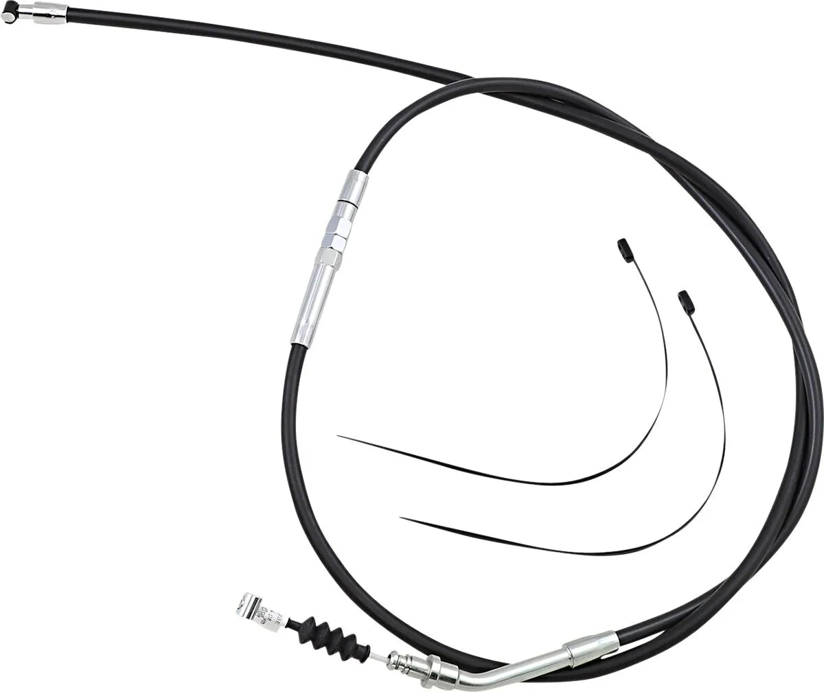 Magnum Shielding XR Clutch Cable +2" Black for Indian Chief