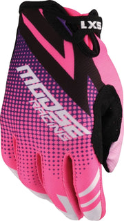Moose Offroad Youth Sx1™ Gloves - Black/Pink/Purple/White