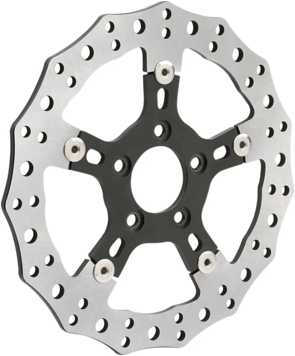 Arlen Ness Jagged Floating Rotor For V-twin Motorcycles