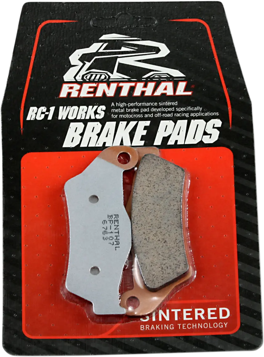Renthal Rc-1 Works Brake Pads For Motocross - Front & Rear