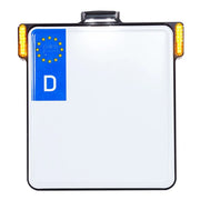 Heinz Bikes 3-in-1 License Plate Holder For Eu Countries