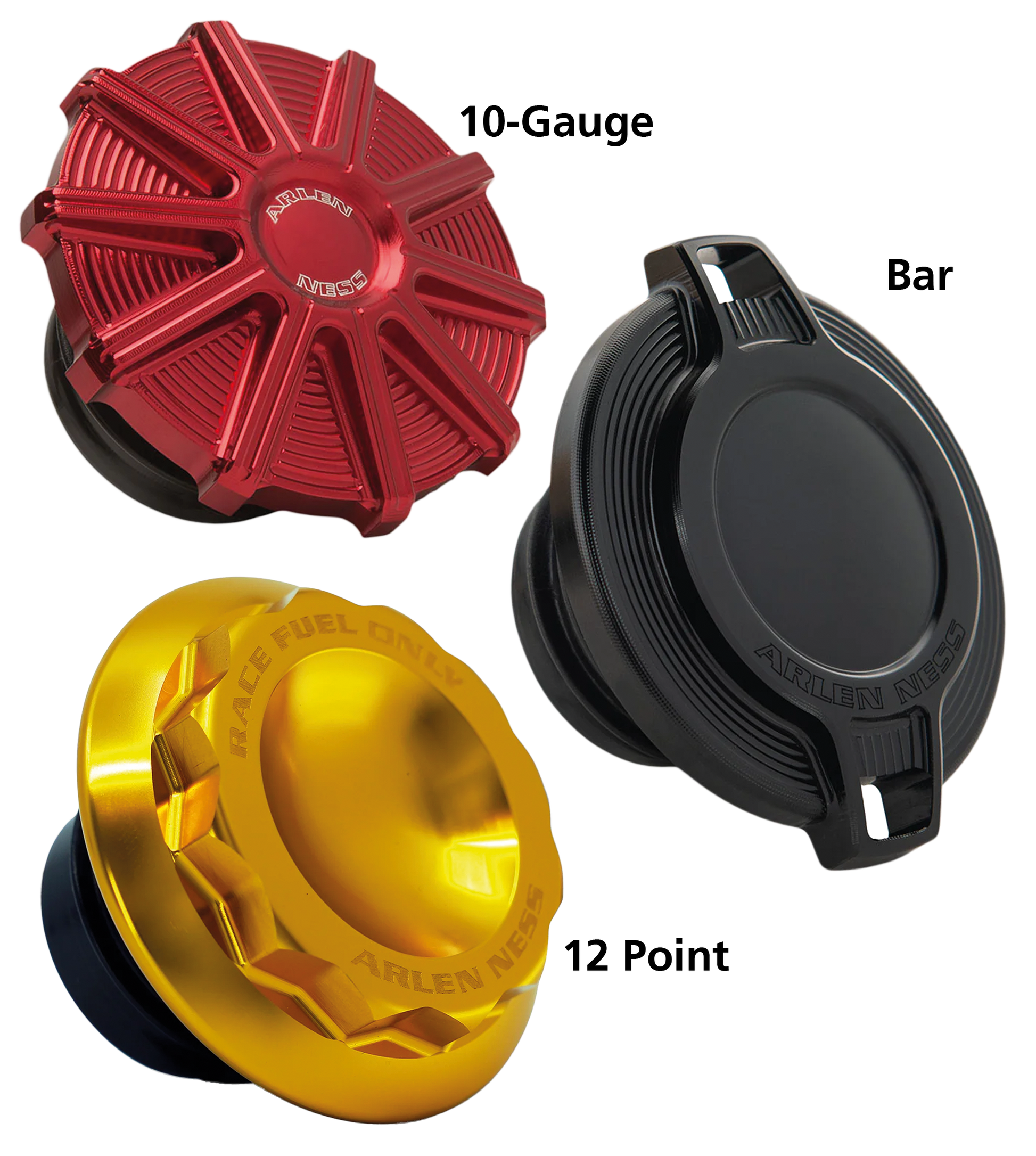 Arlen Ness Screw in Style Gas Caps – Gas- & Oil Tank
