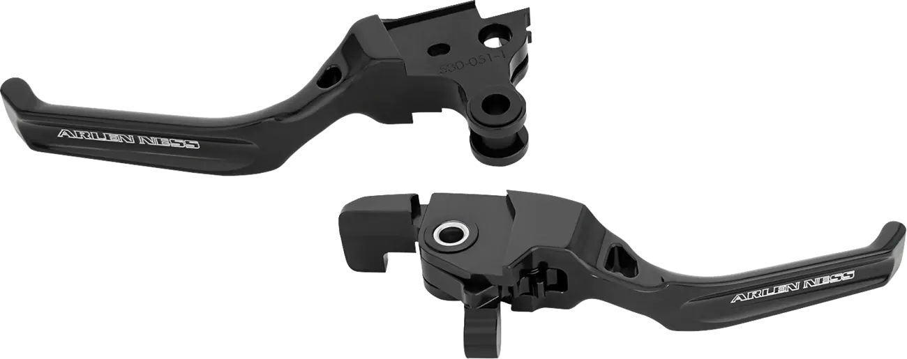 Arlen Ness Method Lever Set - Black Billet Aluminum