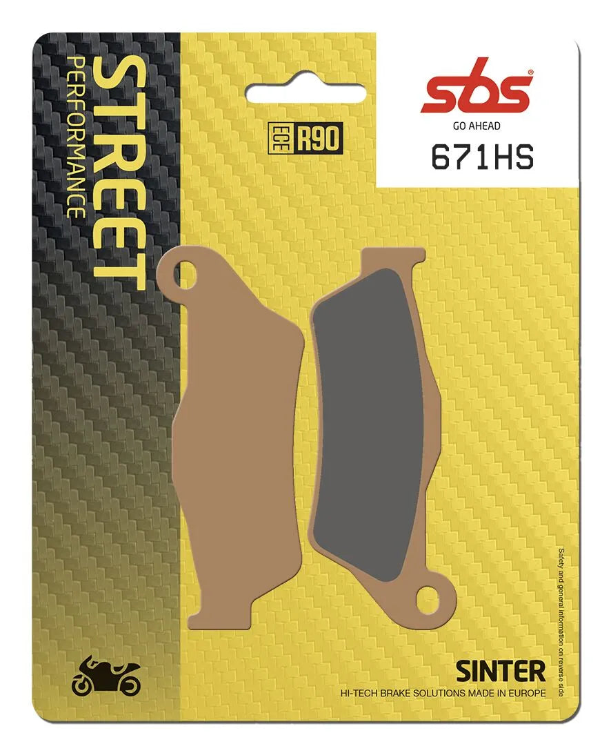 Sbs Hs Street Excel Sintrade Frambromsbelägg - Fram & Bak