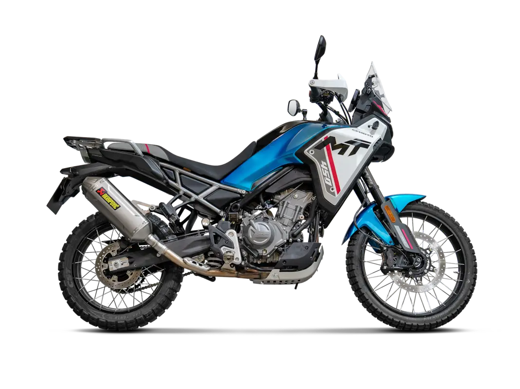 Akrapovic Slip-On Ljuddämpare Street - Titan/Rostfritt stål - ECE Väglaglig