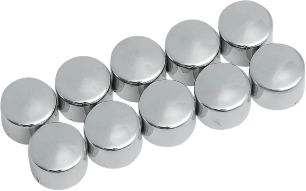 Drag Specialties Bolt Covers 1/4" Socket Allen 10-Pack
