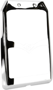 Cobra Radiator Cover For Motorcycles - Chrome Steel