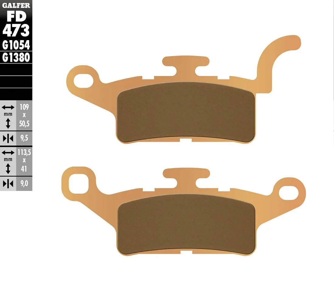 Galfer Hh Sintered Brake Pads - High Performance - Front