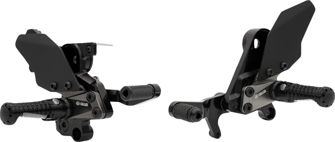 Gilles Tooling Adjustable Rearset - Black