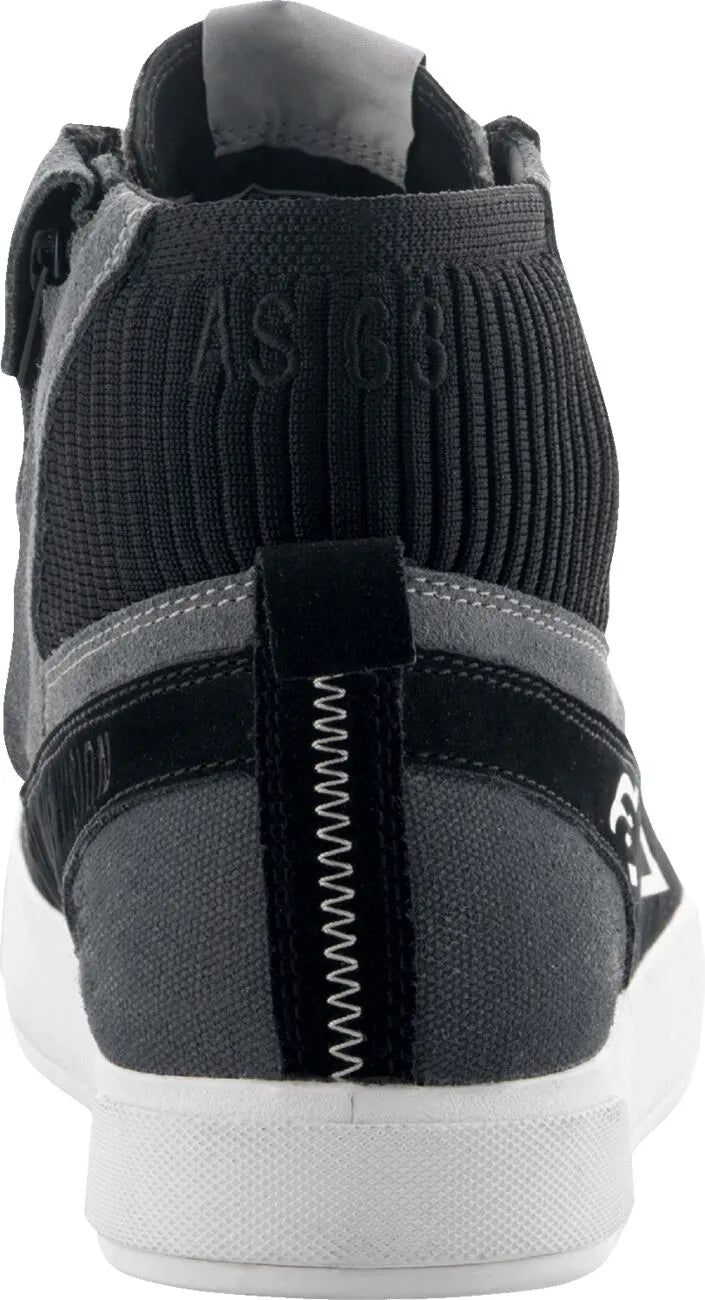Alpinestars Stated Motorcycle Shoes Black/Gray/White