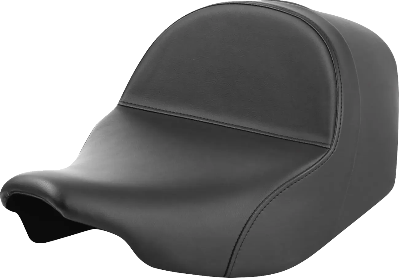 Saddlemen Plain Solo Seat - Gelcore Comfort - For Harley Davidson