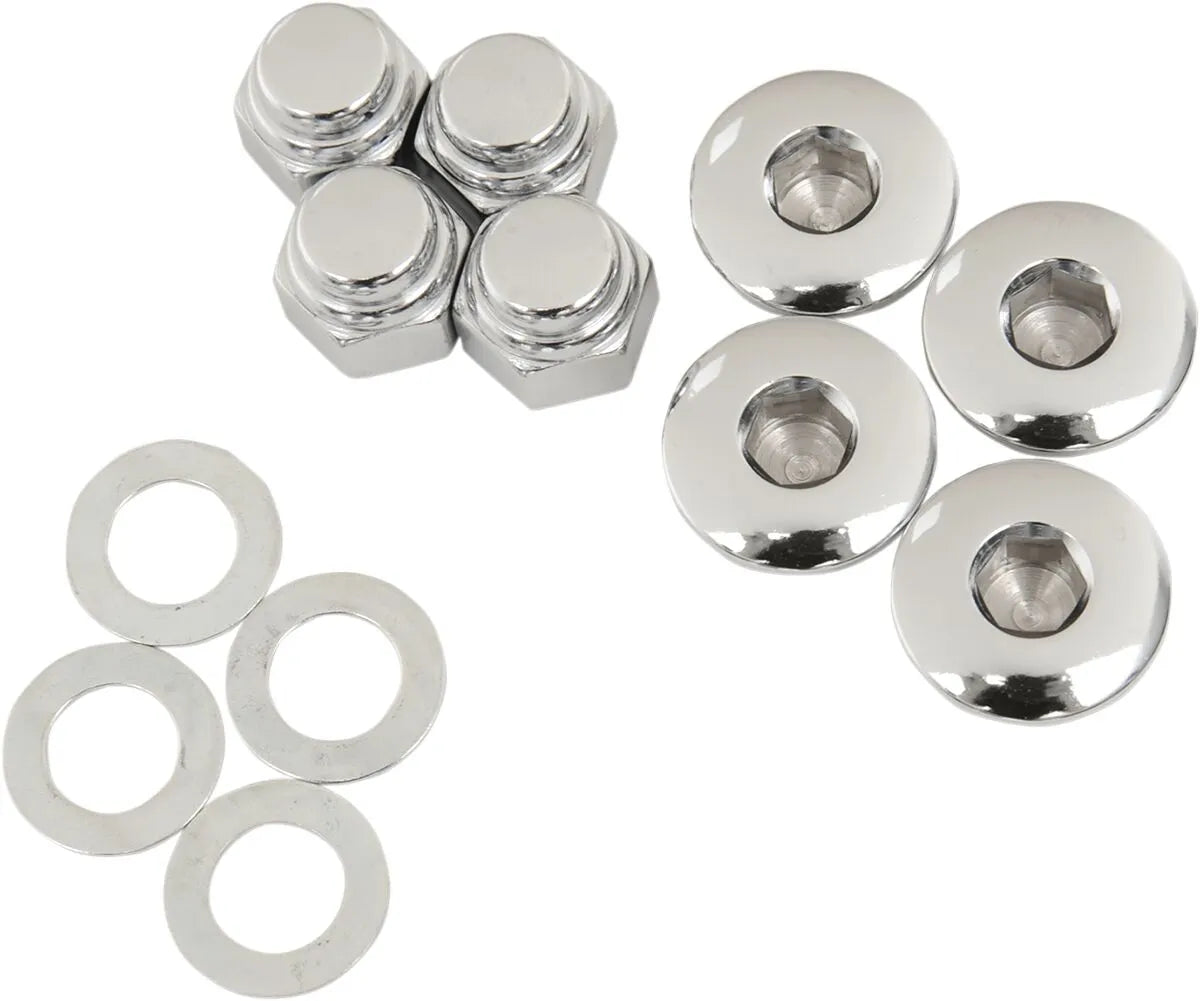 Colony Rocker Shaft End Plugs Nuts for Harley Davidson 1971-1984