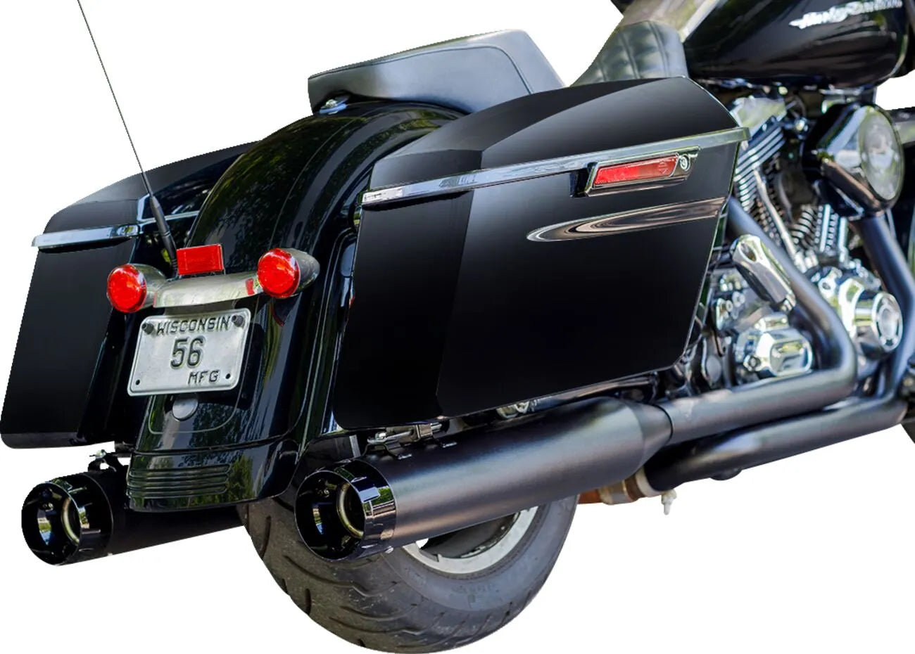 S&S Cycle Mk45 Performance Ljuddämpare För Touring Modeller